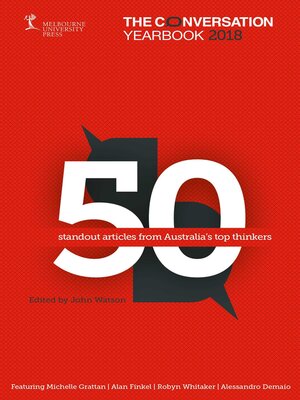 cover image of The Conversation Yearbook 2018